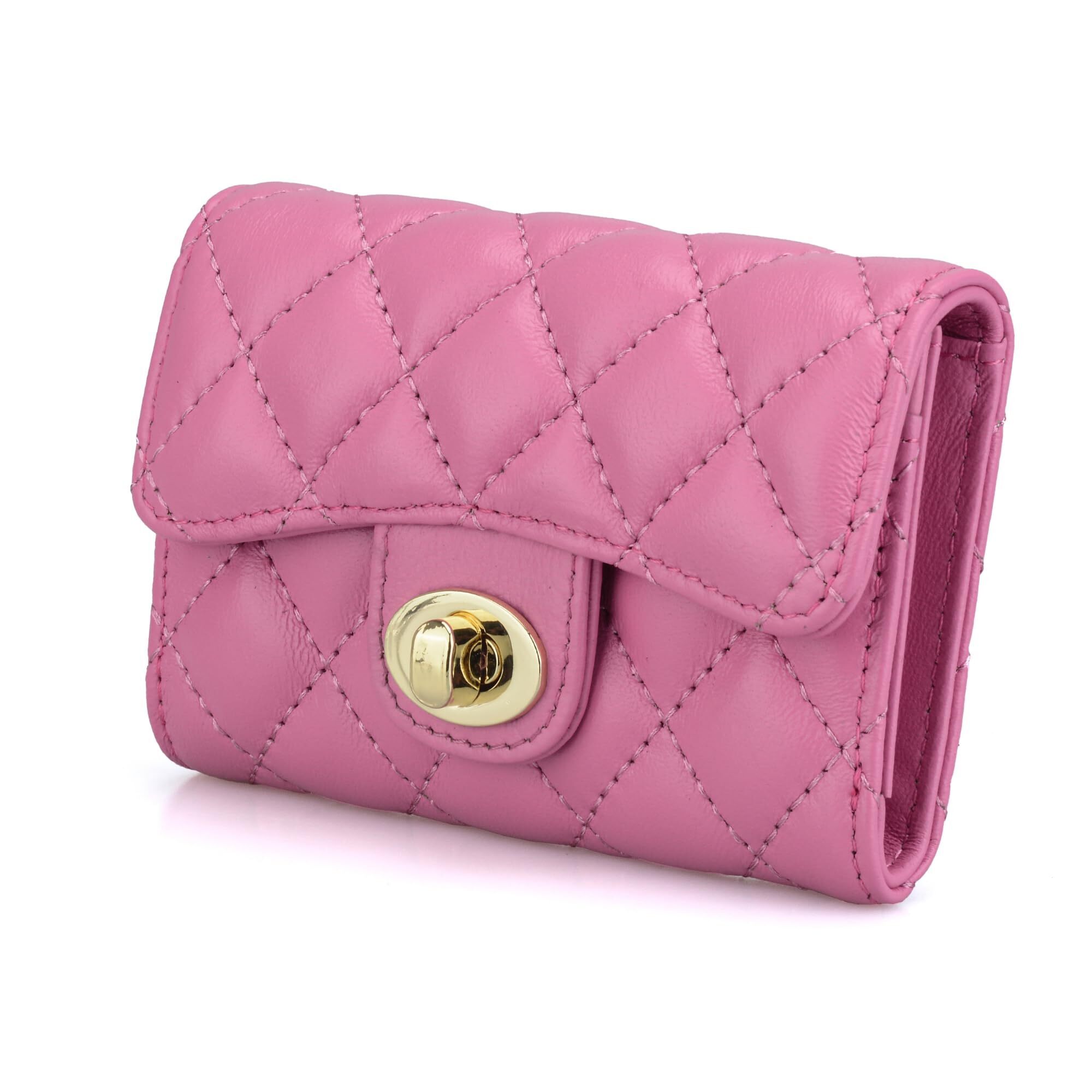 1191 Luxury Quilted Leather Card Holder Wallet Credit Card Holder Wallet 1191 Luxury Quilted Leather Card Holder Wallet Credit Card Holder Wallet